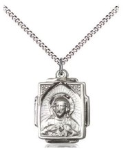 SS SCAPULAR MEDAL 18" CHAIN