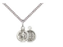 SS SMALL ST BENEDICT CHARM MEDAL