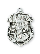 SS ST MICHAEL MEDAL 18" CHAIN