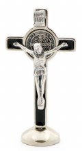 ST. BENEDICT BLACK 3'' CROSS