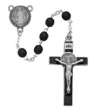 ST. BENEDICT PEWTER BLACK