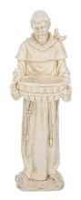 ST FRANCIS BIRD FEEDER IVORY