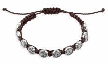 ST. FRANCIS BEAD CORD BRACELET