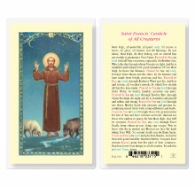 ST FRANCIS CANTICLE OF ALL CREATURES