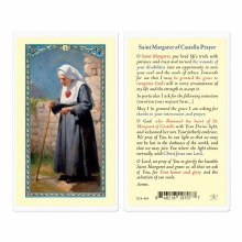 ST MARGARET OF COSTELLO LAMINATED HOLY CARD