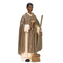 ST MARTIN DE PORRES 4" STATUE