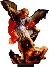 ST. MICHAEL 6" STANDEE