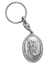 ST MICHAEL KEYRING