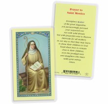 ST MONICA PRAYER CARD
