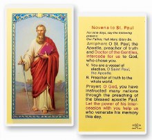 ST PAUL NOVENA PRAYER CARD