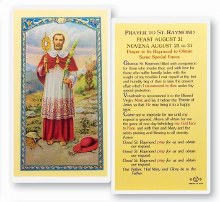 ST RAYMOND NOVENA PRAYER CARD