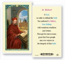 ST ROBERT PRAYER CARD