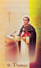 ST THOMAS AQUINAS BIO BOOKLET