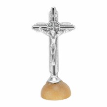 STANDING ST BENEDICT 2" CRUCIFIX