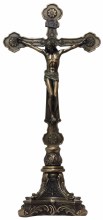 STANDING ORNATE CRUCIFIX