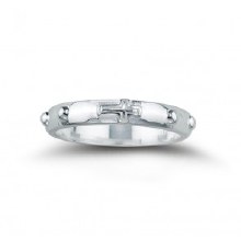 STERLING ROSARY RING SIZE 12