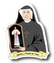 ST. FAUSTINA STICKER