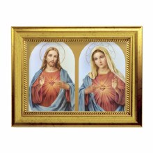 THE SACRED HEARTS TEXTURED FRAMED IMAGE