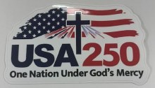 USA 250 FULL STICKER