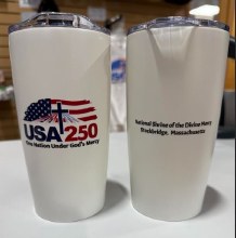250 USA ONE NATION UNDER GOD'S MERCY TUMBLER