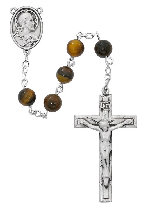TIGER EYE ROSARY