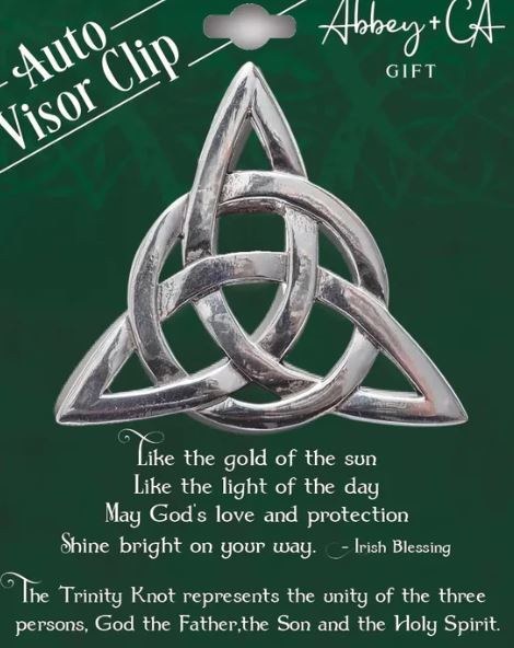 TRINITY KNOT VISOR CLIP