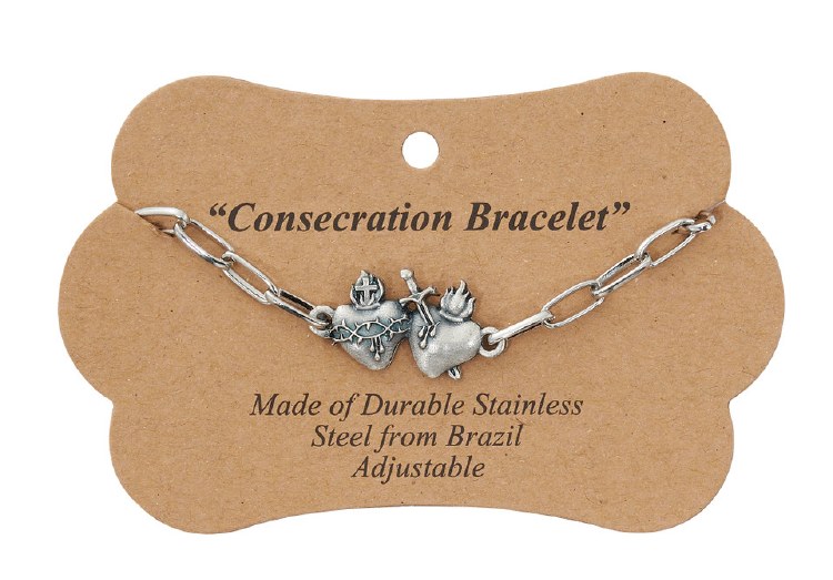 TWO HEARTS CONSECRATION BRACELET
