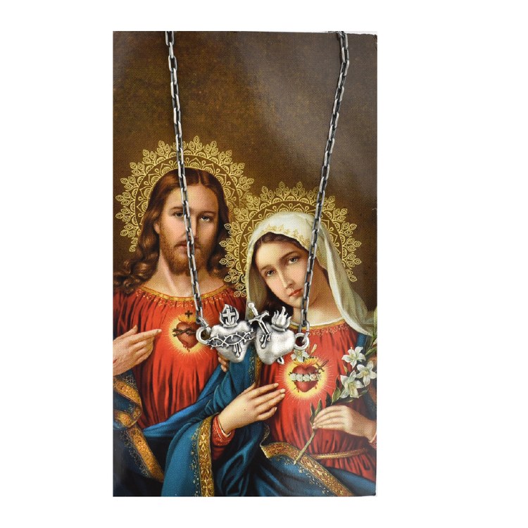 TWO HEARTS CONSECRATION NECKLACE