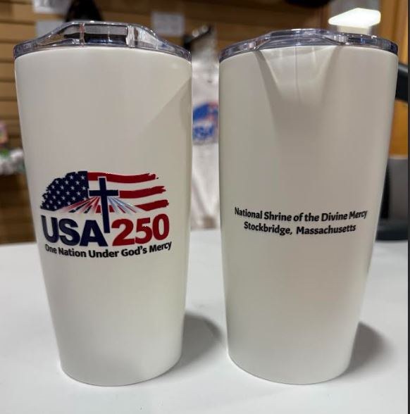 250 USA ONE NATION UNDER GOD'S MERCY TUMBLER