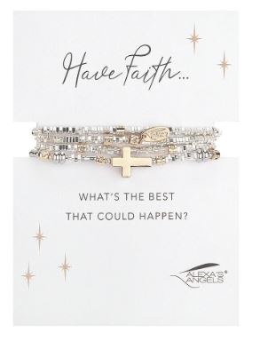 WRAP SIDE CROSS BRACELET