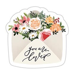 YOU ARE LOVED VINYL STICKER