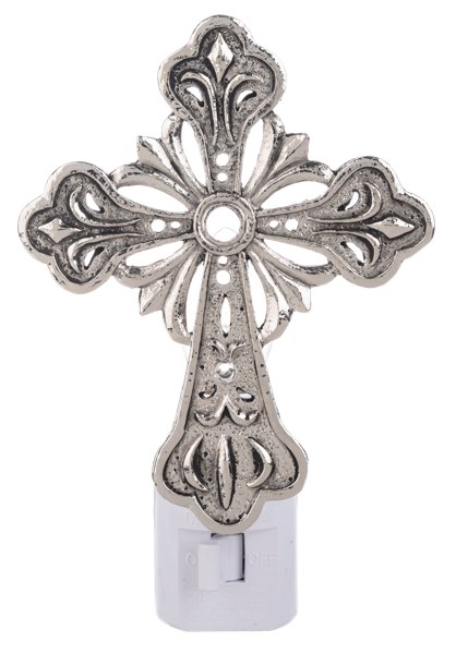 ZINC CROSS NIGHT LIGHT