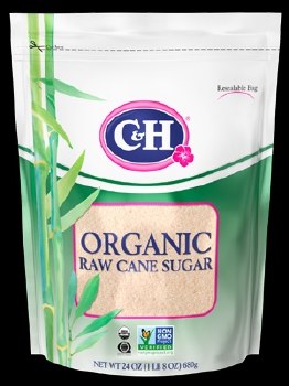 C &amp; H  Organic Sugar 24 oz