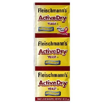 Fleischmann Yeast 3 x . 25 oz