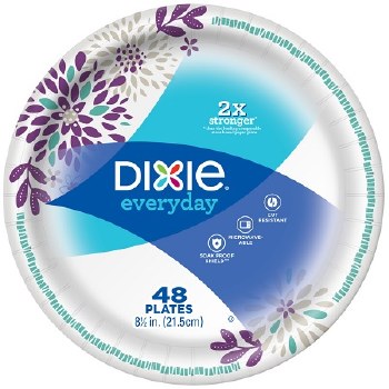 Dixie Everyday Plates 48 count