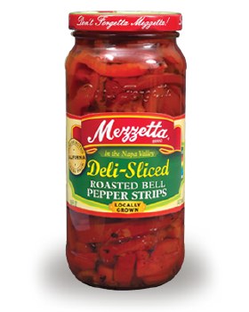 Mezzetta Roasted Pepper Strips 16 oz