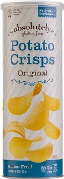 Absolutely Potato Crisps Original   4.9 oz