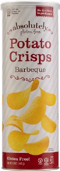 Absolutely Potato Crisps BBQ  4.9 oz