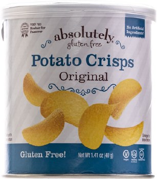 Absolutely Potato Crisps Mini Original   1.41 oz