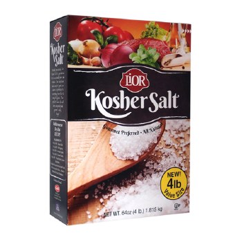 Lior Kosher Salt 4 lbs