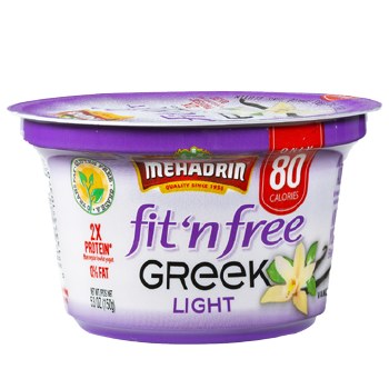 Mehadrin Greek Light Vanilla 5.3 oz