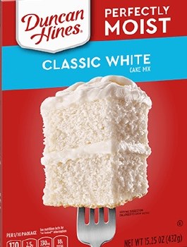 Duncan Hines Classic White 15.25 oz
