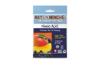 Matts Munchies Mango Acai 1 oz
