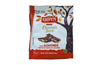 Gefen Chocolate Bark Almonds 4.9 oz