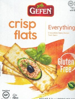 Gefen Crisp Flats Everything   5.3 oz