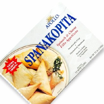 Apollo Spankopita Spinach &amp; Cheese Appetizer 12oz