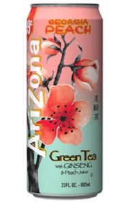 Arizona Ginseng &amp; Peach 23 oz
