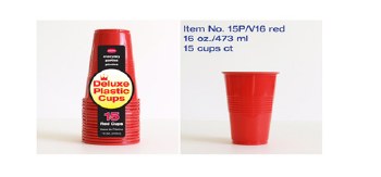 Axxion Cups Red 15 count