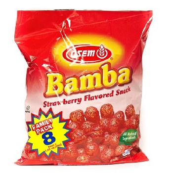 Bamba Strawberry Family Pack 8 bags