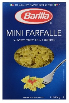 Barilla Mini Farfalle 1 lb